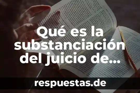 Qué es un juicio de amparo definición corta 5 Qué es la substanciación del juicio de amparo directo