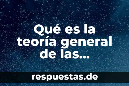 Que es u conductor de electricidad 6 Qué es la teoría general de las contribuciones