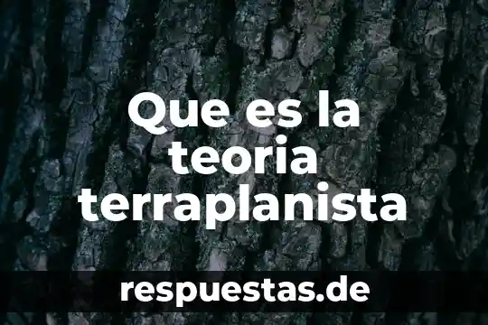 Qué es la teoría de la homeostasis 4 Que es la teoria terraplanista