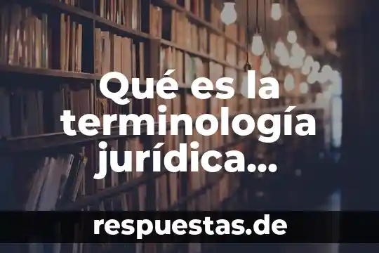 Qué es la terminología jurídica anglosajona e internacional BBNS