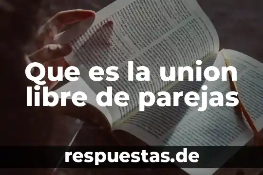 Qué es el mercado libre en internet 6 Que es la union libre de parejas