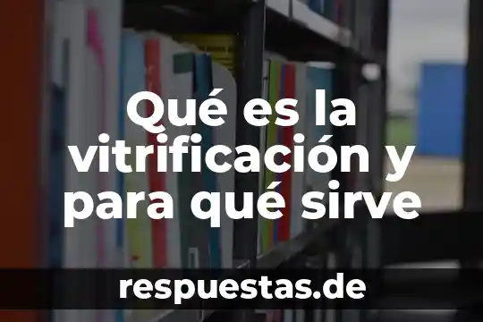 Qué es Google, cómo se utiliza y para qué sirve 4 Qué es la vitrificación y para qué sirve
