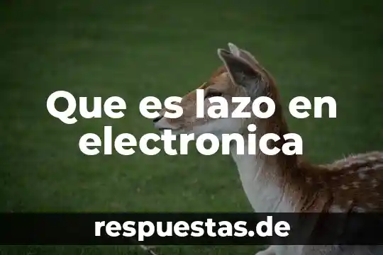 Que es no repudio en firma electronica 3 Que es lazo en electronica