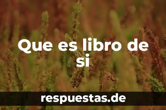 Que es un programa anti estres 8 Que es libro de si
