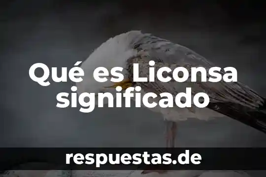 Que es el populismo significado 8 Qué es Liconsa significado