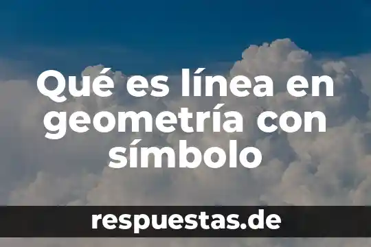 Que es un simbolo electronico 3 Qué es línea en geometría con símbolo
