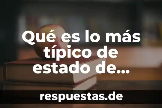 Qué es usaer estado de méxico 4 Qué es lo más típico de estado de sonora