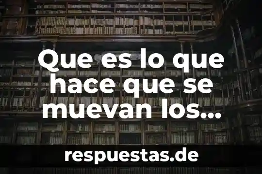 Conciencia social que es 6 Que es lo que hace que se muevan los coches