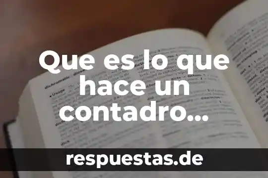 Qué es ejercicio de un balance general concepto 3 Que es lo que hace un contadro general