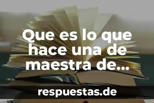 Qué es una cuenta maestra banamex 3 Que es lo que hace una de maestra de apoyo