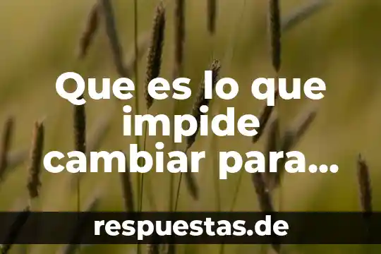 Qué es líder planta de amapola 3 Que es lo que impide cambiar para ser un lider