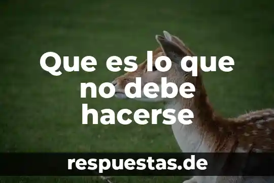 Que es cultura corporativa 4 Que es lo que no debe hacerse