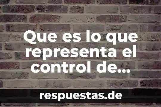 Que es la primer derivada de una funcion representa 5 Que es lo que representa el control de inventarios