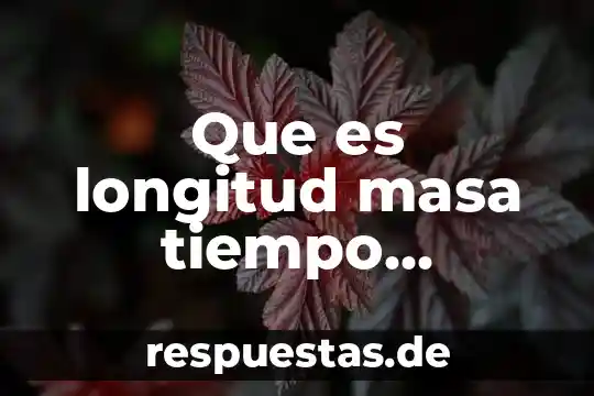 Qué es latitud longitud y altitud para niños 3 Que es longitud masa tiempo temperatura