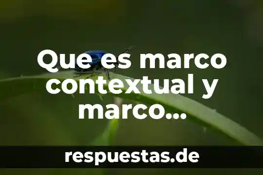 Que es el marco conceptual en una tesis odontologica 5 Que es marco contextual y marco conceptual
