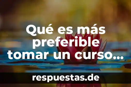 Para el dolor de riñones que es bueno tomar 6 Qué es más preferible tomar un curso de contabilidad