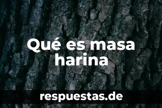 Que es tener un mismo numero atomico pero diferente masa 3 Qué es masa harina