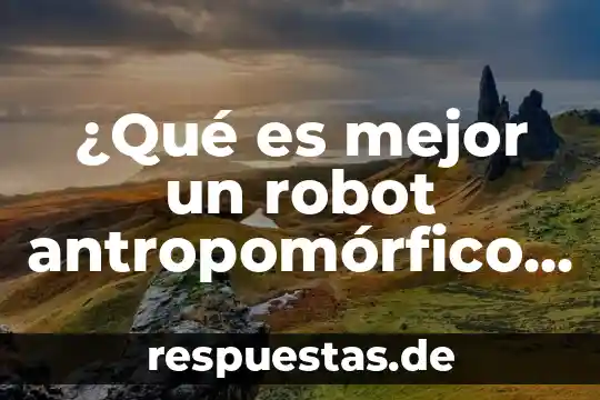 Que es icono de mis complementos de word 6 ¿Qué es mejor un robot antropomórfico o SCARA?