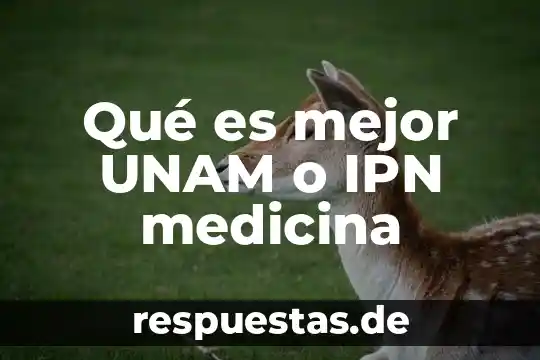 Que es neo en medicina 6 Qué es mejor UNAM o IPN medicina