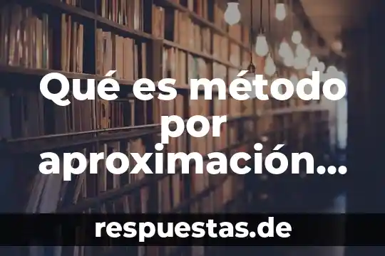 Que es un termino no lineal en una ecuación diferencial 3 Qué es método por aproximación en cálculo diferencial definición