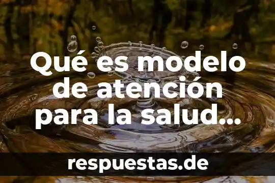Que es el modelo de eficiencia energética 5 Qué es modelo de atención para la salud midas