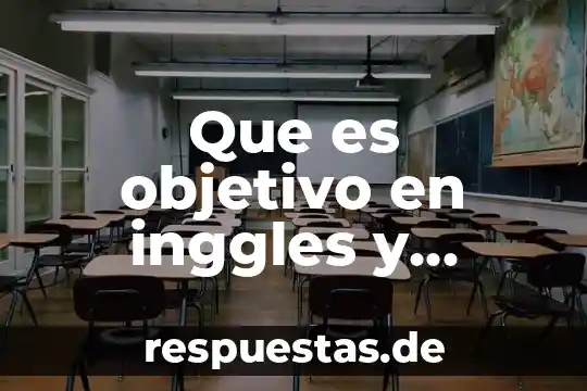 Que es compuesto y ejemplos 3 Que es objetivo en inggles y ejemplos