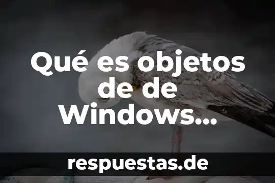 Que es un grupo en windows server 2016 7 Qué es objetos de de Windows Server