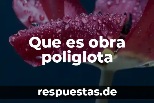 Que es una obra de arte para niños tareas 6 Que es obra poliglota