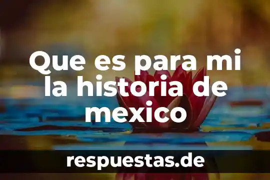 Promotor social que es de mi tienda en que consiste 5 Que es para mi la historia de mexico