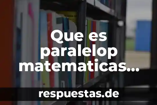 Qué es una función verbal matemáticas concepto 7 Que es paralelop matematicas figuras