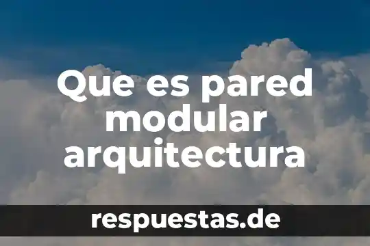 Que es la arquitectura segun balkrishna doshi 6 Que es pared modular arquitectura