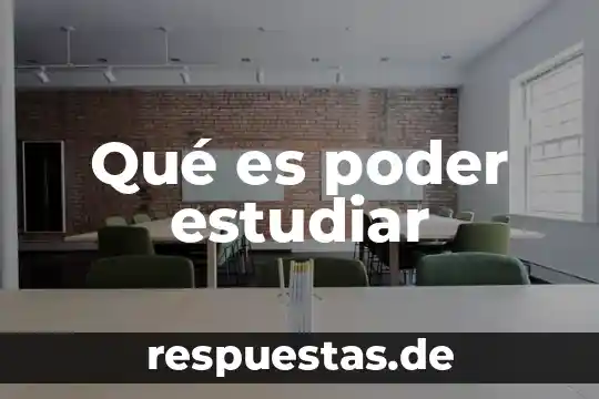Qué es una carta poder 3 Qué es poder estudiar