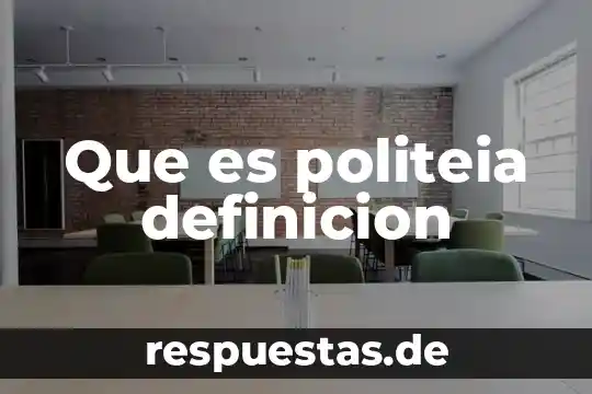 Qué es propugnar definición 3 Que es politeia definicion