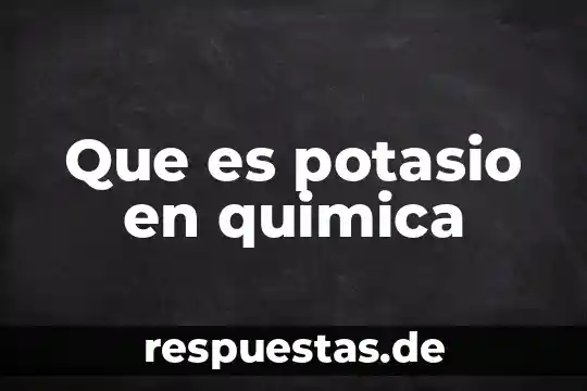 Qué es ente económico en contabilidad 8 Que es potasio en quimica