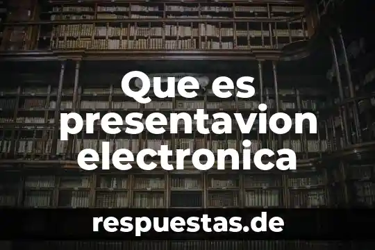 Qué es la cultura autointegrador 7 Que es presentavion electronica