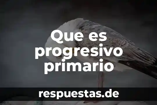 Qué es un color primario 6 Que es progresivo primario