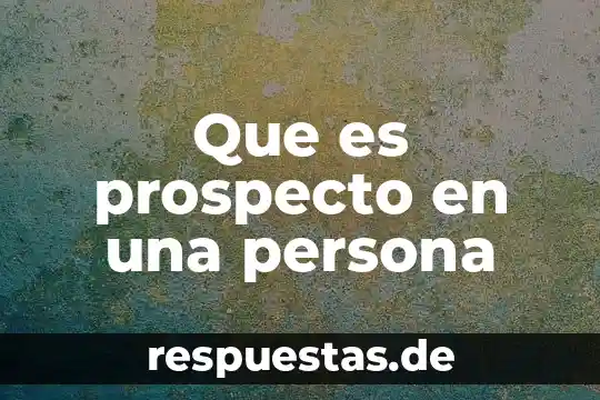 Que es movimiento rectilíneo uniformemente 3 Que es prospecto en una persona
