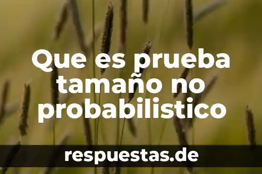 Qué es tamaño de lote económico en administración de empresas 8 Que es prueba tamaño no probabilistico