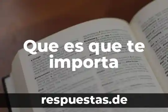 Qué es T.E en tecnología 5 Que es que te importa