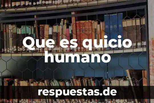 Que es ser humano altruista 8 Que es quicio humano