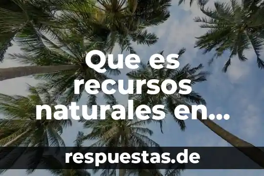 Que es la fuerza ciencias naturales 8 Que es recursos naturales en economia