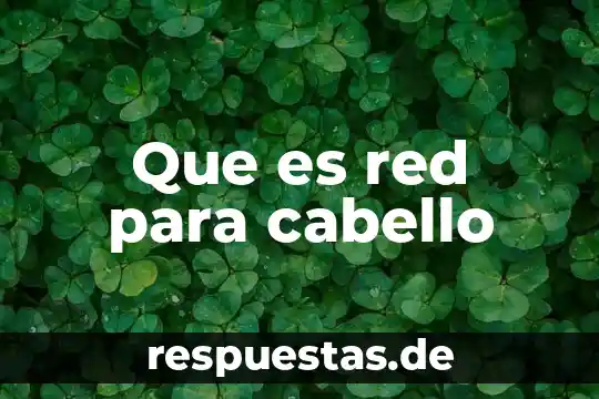 Qué es red de plancton 3 Que es red para cabello