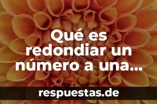 Que es un diagrama de percepción 5 Qué es redondiar un número a una decima cercana