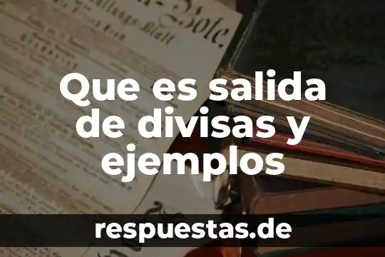 Qué es significa compromiso en filosofía 6 Que es salida de divisas y ejemplos