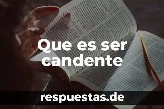 Que es ser una persona marginada 5 Que es ser candente