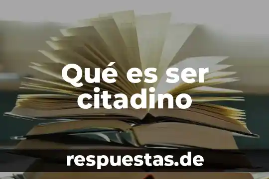 Qué es ser hipocondriaco 3 Qué es ser citadino