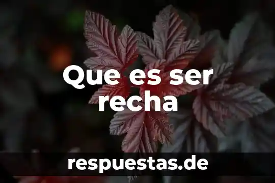 Que es ser diferente a ser comun 6 Que es ser recha