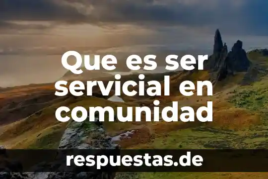 Que es especie población y comunidad 4 Que es ser servicial en comunidad