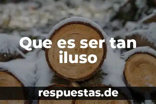 Por que es tan dificil ser adulto 8 Que es ser tan iluso