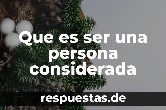 Que es ser sad 3 Que es ser una persona considerada